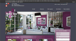 Desktop Screenshot of nord-aix-immobilier.com